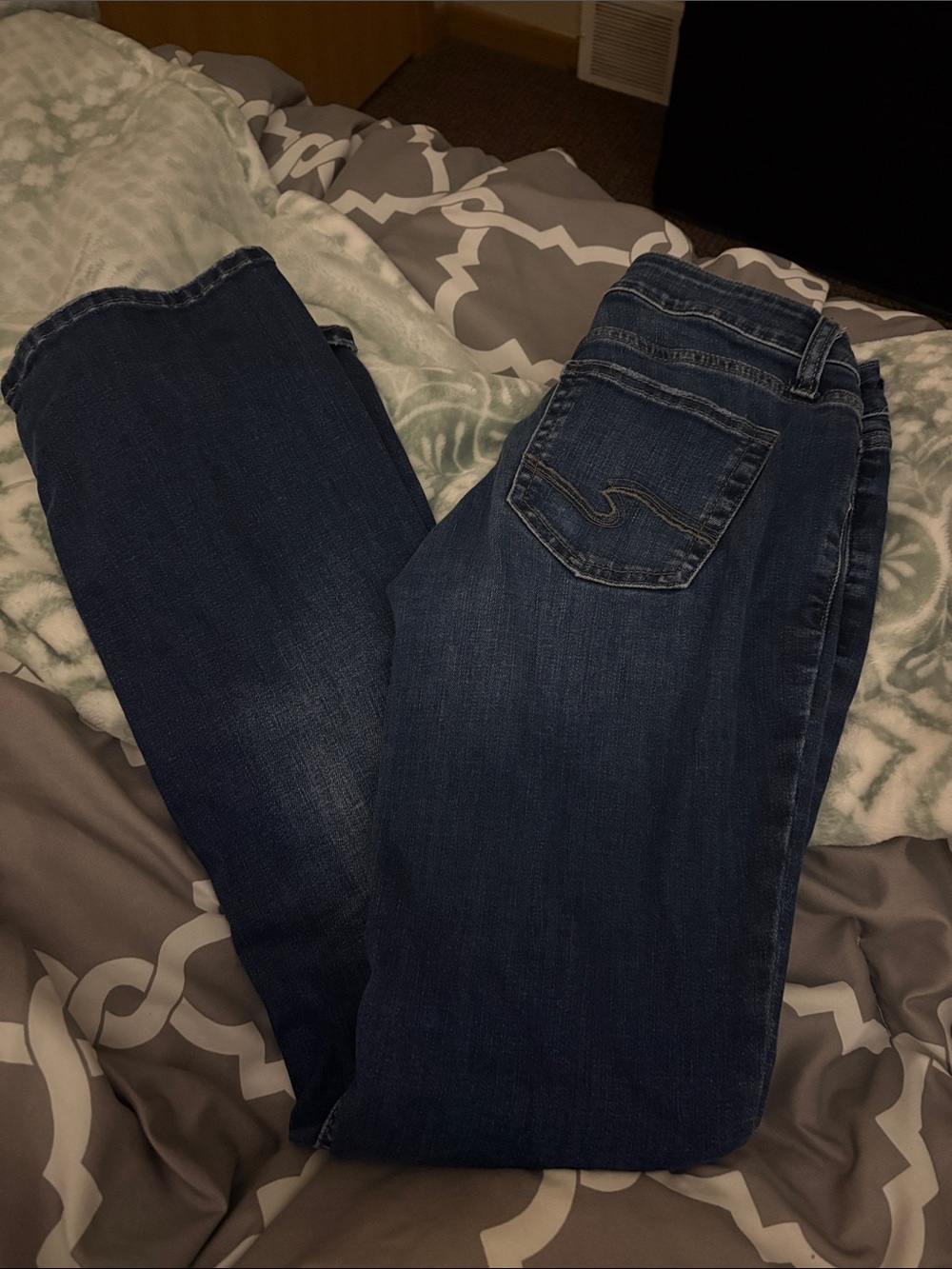 Silver Jeans Women's Dark Blue Bootcut Denim